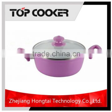 Forged aluminium ceramic cooking pot