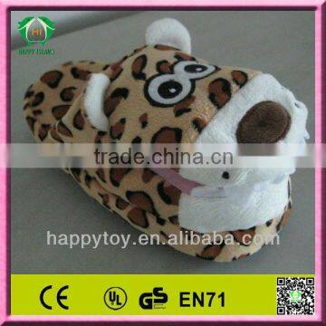 HI EN71 2013 dog plush indoor animal slippers