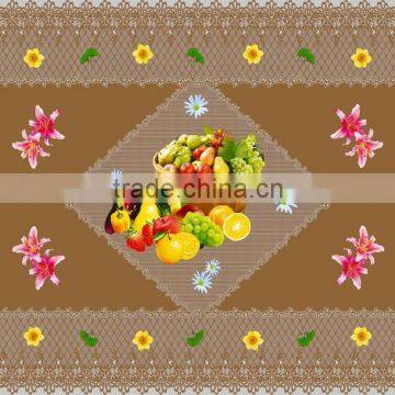 Pvc Tablecloth Easy to Clean Simple Elegant Design photo-2