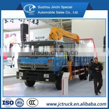 Dongfeng 5T/6.3T small electric hoist winch truck crane