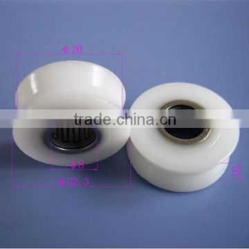 China supplier high quality low noise pulley wheels with bearings