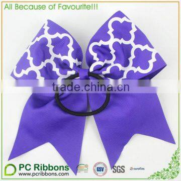8" Jumbo Cheer Bow Large Hair Bow For Cheerleader photo-2