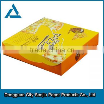 customized pizza box	with color printing