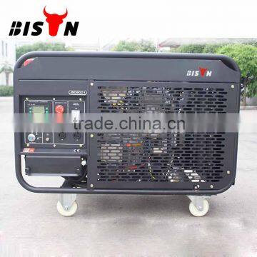 BISON(CHINA) 10kw Output Power Twin Cylinder Air Cooled Open Structure Portable Generator