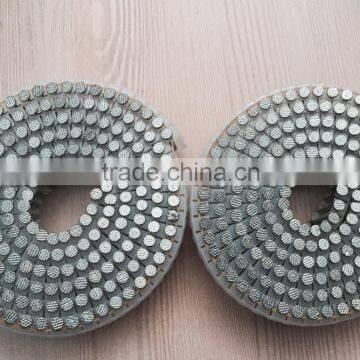 15 degree plastic coated pallets coil nails