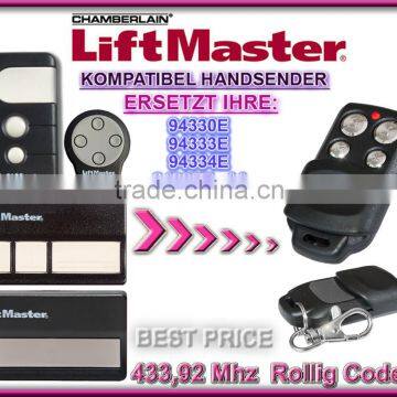 Compatible with Liftmaster garage door remote