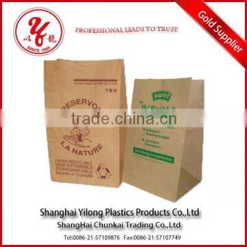 flat bottom kraft paper bag