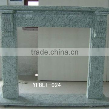 decorative stone fireplace