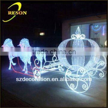 2016 hot sale carriage for new year christmas decoration                        
                                                Quality Choice