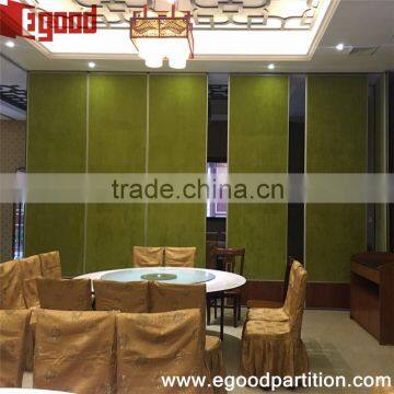 Sound insulation mobile shutter wall sound barrier in Hotel conference room