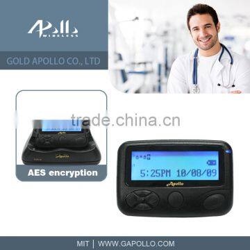 GOLD APOLLO - medical pager waterproof pager nurse pager