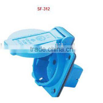 16a ip44 SF-312 Two-pole inside straight socket