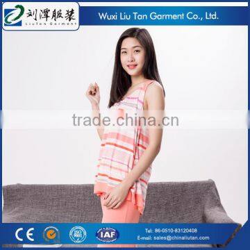 Stripe Knit Women's Sex Sleepwear From Oem Supplier photo-3