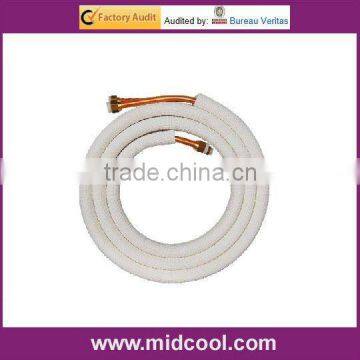 single insulated copper tube