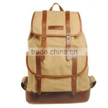 New Stylish Backpack Vintage Canvas School Backpack Hiking Backpack photo-4