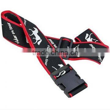 Horse logo promotional luggage belt luggage strap