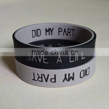 Power Negative Ion 2 Layers Silicone Wristband photo-2