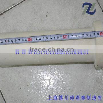 Flanged high temperature al2o3 tube