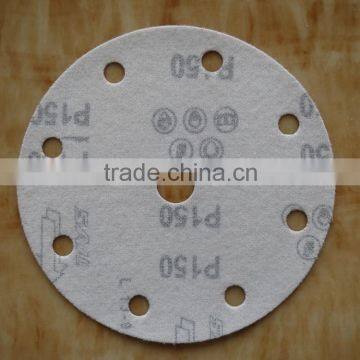 4" Inches Aluminum Oxide Vlecro Sanding Disc Polishing for Metal Wood photo-2