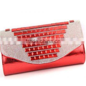 New Design Handmade PU Box Evening Bag & Clutch Handbag