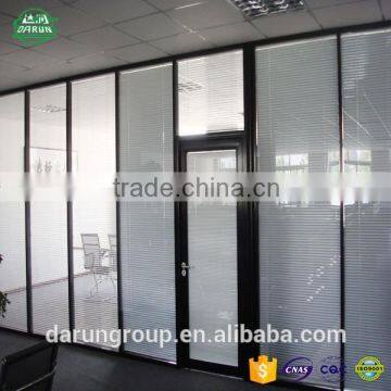 First Class Office Glass Parititions with Shutter