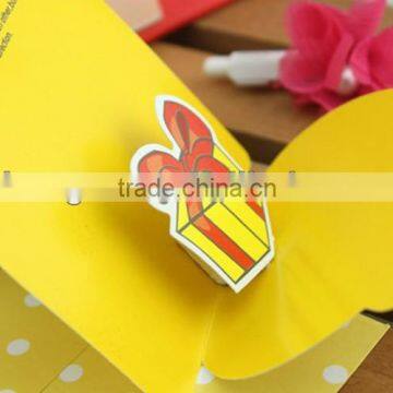 2014 top sale handmade mini greeting card