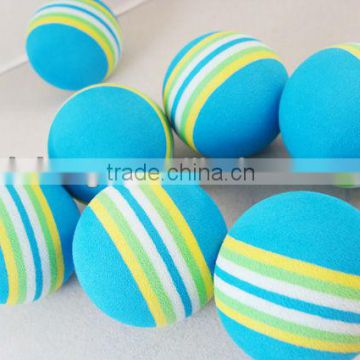 OEM factory directly colorful EVA Rainbow ball foam ball 4cm