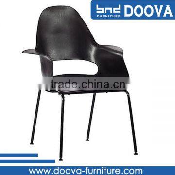 Wholesale ABS cheap metal chair with chromed legs