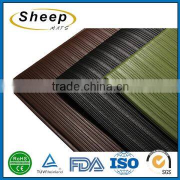 Eco-friendly non-slip workshop standing dirt resistant floor mat protection