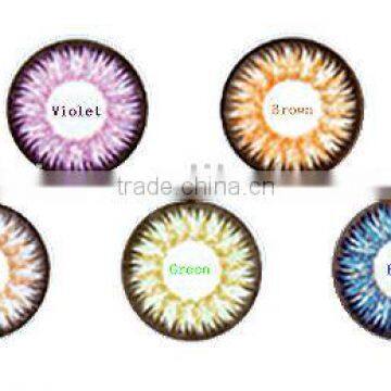 new bio Korean wholesale tri color contact lens