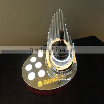 acrylic display fixture for wine