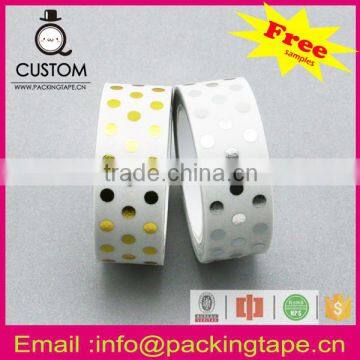 Multifunctional gold print masking tape 