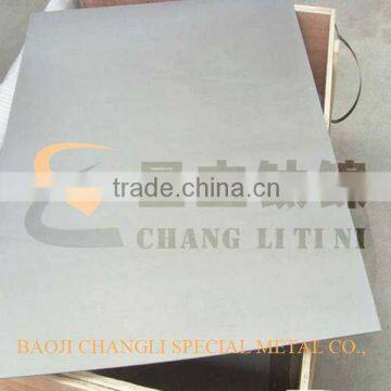 cold rolled pure gr1 titanium plate