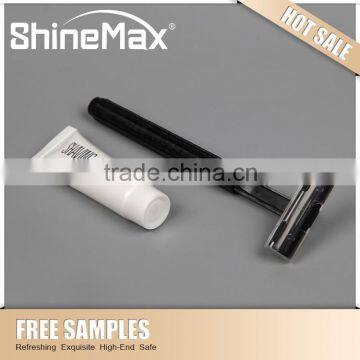 Double Color Twin Blade Stainless Steel Disposable Razor photo-3