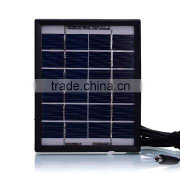 Light weight solar panel for solar home lighting system