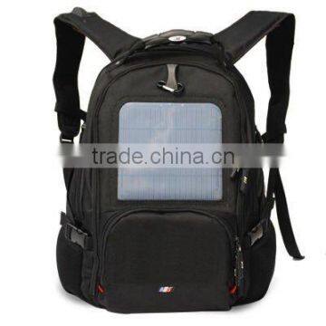 Quality goods mobile power 4.5 W solar computer bag double shoulders backpack battery chargers X-SX02 mobile power