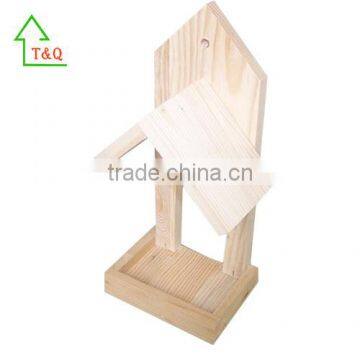 Top-Selling Natural Pine Wood Window bird Feeder