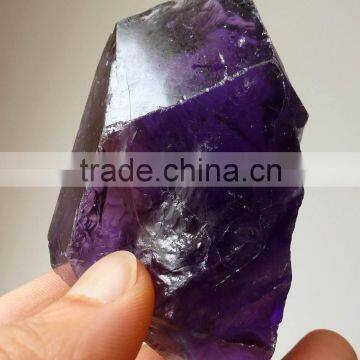 Wholesale best price natural purple crystal gemstone