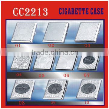 Latest Wholesale fashionable cheap metal cigarette case for wholesale