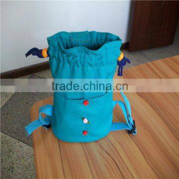 FACTORY TOP SELLING!! drawstring polyester backpack with China knots
