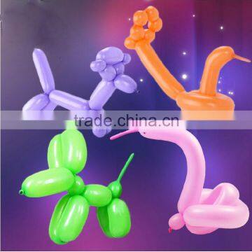 manufacture supplies 100% latex long balloons