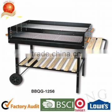 Big Charcoal Grill with Wheel Easy Grill Outdoor Easy Take