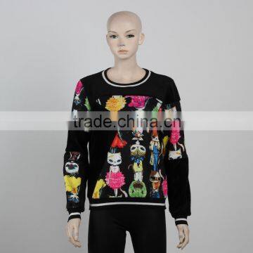 F5W14051 Print Sweatshirt Wholesale