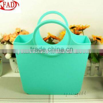 2014 Hot summer candy color silicone beach bag