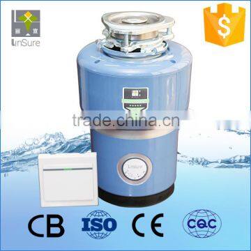 Home Appliances Kitchen Garbage Disposal / Sink Food Digester with overload Protector OEM Manufacturer