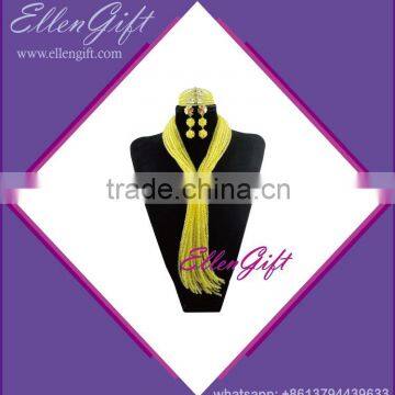 Fancy Nigerian Wedding Jewelry Set AJS3879
