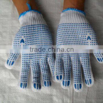 PVC DOTS COATED GLOVES