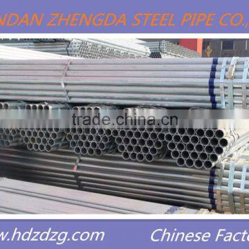 galvanized steel pipe/tube round hollow sections