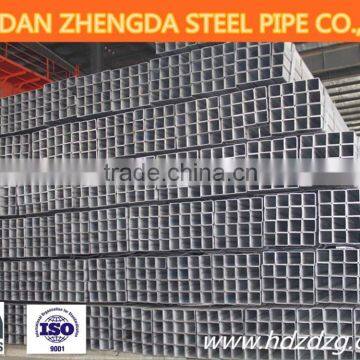 Standard ERW Welded Square and Rectangular Steel/iron Pipe/tube
