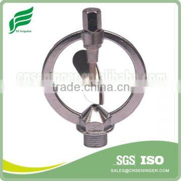 Zinc or stainless steel metal butterly sprinkler for irrigation
